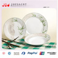 última moda porcelana Dinnerset más popular vajilla de cerámica conjunto para la promoción Baboom diseño cena conjunto